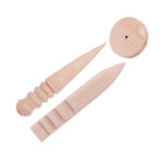 LEŠTÍ KOŽENÉ OKRAJE - SADA 3 ks