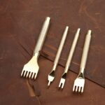 DĚROVACÍ DLÁTKA NA KŮŽE - 3 mm - SADA 4 ks - Obrázek 4