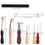 SADA NÁSTROJŮ PRO RUČNÍ ŠITÍ KŮŽÍ - Obrázek 2