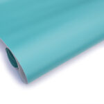 HOVĚZÍ KŮŽE S POVRCHOVOU ÚPRAVOU (LAMINACE) - SVĚTLE MODRÁ - 1,2 - 1,4 mm