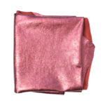 PRAVÁ KŮŽE - HOVĚZÍ USEŇ - METALLIC BORDOVÁ - 0.6-0.9 mm - Obrázek 3