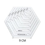 ŠABLONA PLASTOVÁ HEXAGON - Obrázek 2