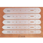 AKRYLOVÁ ŠABLONA - 40 mm - Obrázek 4