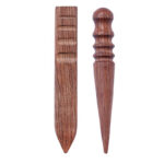 LEŠTÍ KOŽENÉ OKRAJE - SADA 2 ks