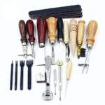 SADA NÁSTROJŮ PRO RUČNÍ ŠITÍ KŮŽÍ