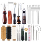 SADA NÁSTROJŮ PRO RUČNÍ ŠITÍ KŮŽÍ
