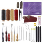 SADA NÁSTROJŮ PRO RUČNÍ ŠITÍ KŮŽÍ