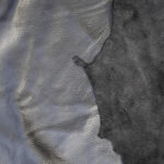 PRAVÁ KŮŽE / HOVĚZÍ USEŇ  / ČERNÁ - Obrázek 3