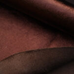 PRAVÁ KŮŽE / HOVĚZÍ USEŇ - METALLIC HNĚDÁ/VINOVÁ - Obrázek 2