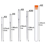 JEHLY PRO RUČNÍ ŠITÍ / SADA 29 ks - Obrázek 2