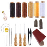 SADA NÁSTROJŮ PRO RUČNÍ ŠITÍ KŮŽÍ