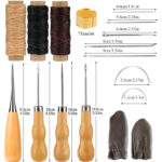 SADA NÁSTROJŮ PRO RUČNÍ ŠITÍ KŮŽÍ - Obrázek 2