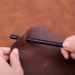 LEŠTÍ KOŽENÉ OKRAJE - SANDAL - SADA 3 ks - Obrázek 3