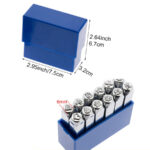 RAZNICE DO KŮŽE - 6 mm - SADA 12 ks - Obrázek 3