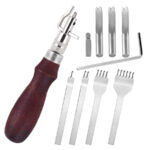 SADA NÁSTROJŮ PRO RUČNÍ ŠITÍ KŮŽÍ