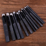 DĚROVAČE KULATÉ Ø 1 – 10 mm / SADA 12 ks