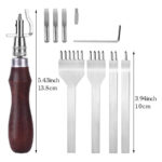 SADA NÁSTROJŮ PRO RUČNÍ ŠITÍ KŮŽÍ - Obrázek 2