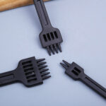 DĚROVACÍ DLÁTKA NA KŮŽE - 4 mm / SADA 3 ks - Obrázek 2