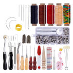 SADA NÁSTROJŮ PRO RUČNÍ ŠITÍ KŮŽÍ