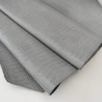 HOVĚZÍ KŮŽE / TŘÍSLOČINĚNÁ HLAZENICE - SVĚTLE  ŠEDÁ / KROKODILNÍ IMITACE