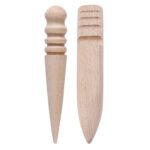 LEŠTÍ KOŽENÉ OKRAJE - SADA 2 ks