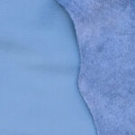 PRAVÁ KŮŽE / HOVĚZÍ USEŇ - ŠEDOMODRÁ - Obrázek 2