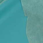 PRAVÁ KŮŽE / HOVĚZÍ USEŇ -   petrolejově modrá - Obrázek 2