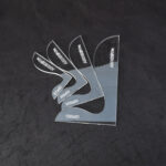 AKRYLOVÁ ŠABLONA / ANDEX #13a / SADA 4ks - Obrázek 3