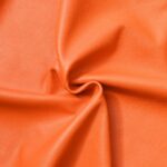 PRAVÁ KŮŽE / HOVĚZÍ USEŇ - ORANŽOVÁ  / Cela – 15Kč x 1dm²