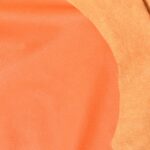 PRAVÁ KŮŽE / HOVĚZÍ USEŇ - ORANŽOVÁ  / Cela – 15Kč x 1dm² - Obrázek 2