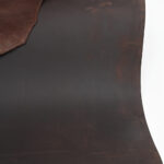 HOVĚZÍ USEŇ - CRAZY HORSE - TMAVĚ HNĚDÁ - 2.7-3.0 mm - Obrázek 2