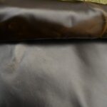 PRAVÁ KŮŽE - HOVĚZÍ USEŇ - TMAVĚ HNĚDÁ/KHAKI - CRAZY HORSE