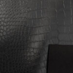 KOŽENKA / LÁTKA EKOKŮŽE - ČERNÁ - Obrázek 2