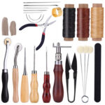 SADA NÁSTROJŮ PRO RUČNÍ ŠITÍ KŮŽÍ