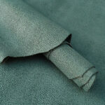 HOVĚZÍ KŮŽE / TŘÍSLOČINĚNÁ HLAZENICE - ZELENÁ /