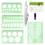 ŠABLONY SADA 4ks + KRUŽÍTKO