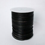 KULATÁ KŮŽE - KULATÝ KOŽENÝ ŘEMÍNEK  - ∅ 2.5mm / tmavě hnědá