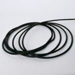 KULATÁ KŮŽE - KULATÝ KOŽENÝ ŘEMÍNEK  - ∅ 2.5mm / tmavě hnědá - Obrázek 2