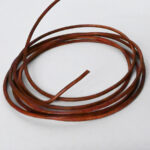 KULATÁ KŮŽE - KULATÝ KOŽENÝ ŘEMÍNEK  - ∅ 2.5mm - Obrázek 2