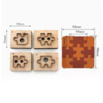 VYSEKÁVACÍ MATRICE / VÝSEK NA KŮŽI - MINI PUZZLE - Obrázek 4