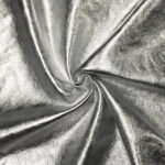 PRAVÁ KŮŽE / HOVĚZÍ USEŇ - METALLIC STŘÍBRNÁ/ 0.8-1mm