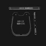 ŠABLONA NA KABELKU - 5 x 10 x 2cm