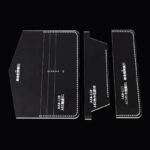 ŠABLONA NA PENĚŽENKY - 19 x 9 x 1cm