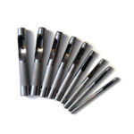 DĚROVAČE KULATÉ Ø 2.5 – 10 mm - SADA 9 ks