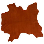 PRAVÁ KŮŽE - NUBUK - TERAKOTOVÝ - Obrázek 2