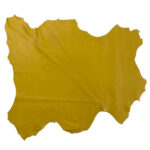 PRAVÁ KŮŽE JEHNĚTINA - ŽLUTÁ - Obrázek 2