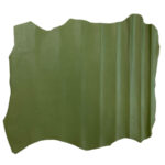 PRAVÁ KŮŽE JEHNĚTINA - ZELENÁ - Obrázek 2