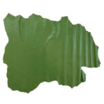 PRAVÁ KŮŽE JEHNĚTINA - ZELENÁ - Obrázek 2