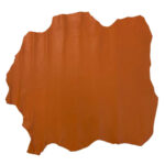 PRAVÁ KŮŽE JEHNĚTINA - ORANŽOVÁ - Obrázek 2
