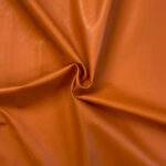 PRAVÁ KŮŽE JEHNĚTINA - ORANŽOVÁ